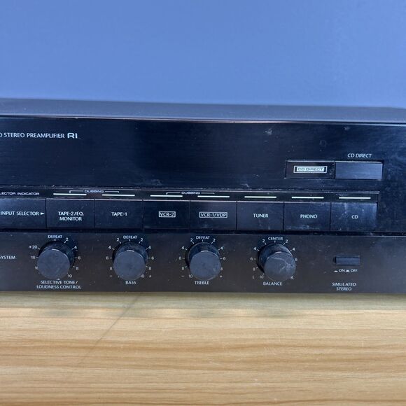 Onkyo P-3200 Infrared Wireless Remote Controlled Stereo Preamplifier - Picture 3 of 9